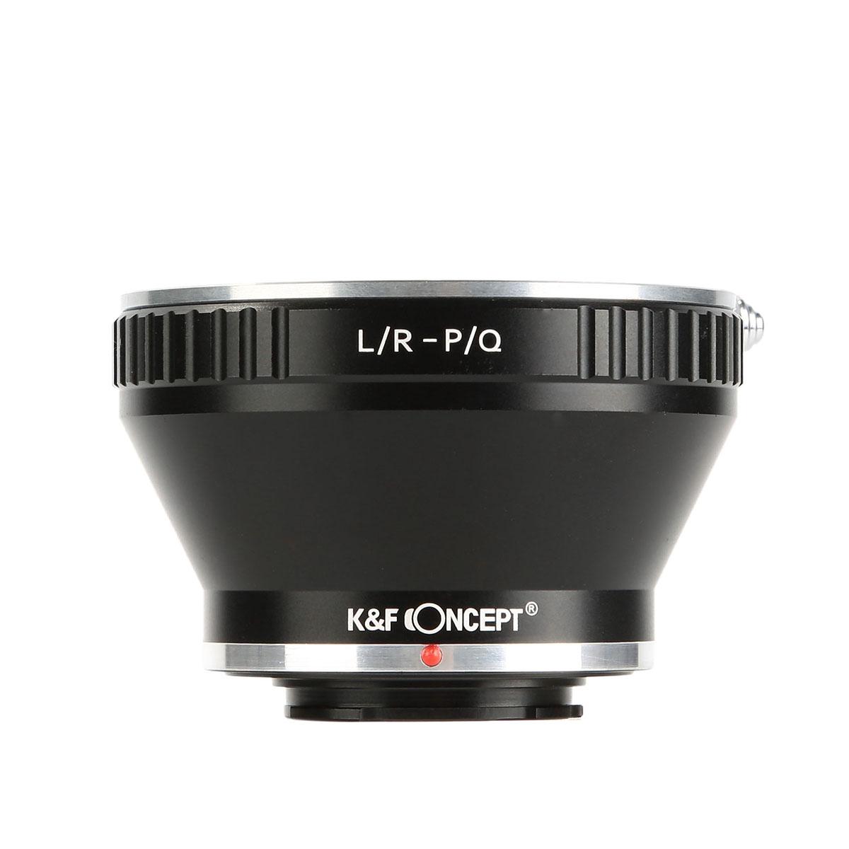 Lentes Leica R a adaptador de montura de lente Pentax Q con montura de trípode Adaptador de lente K&F Concept M21162