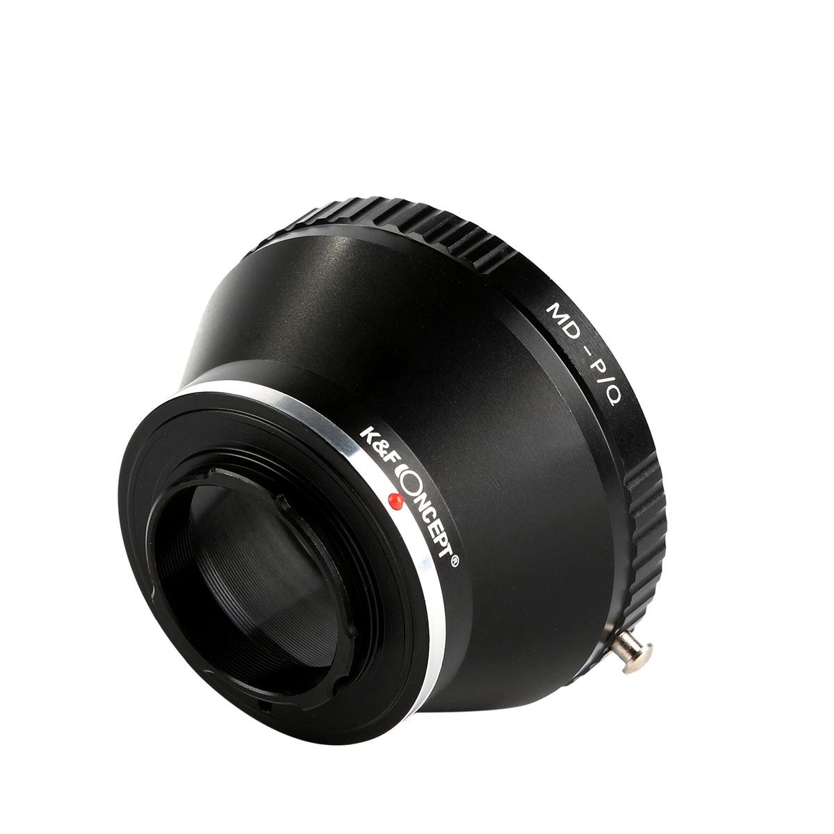 Lentes Minolta MD a Pentax Q Adaptador de montura de lente K&F Concept M15161 Adaptador de lente