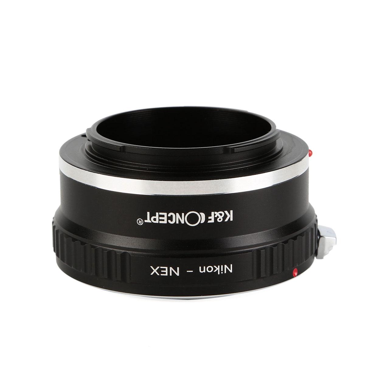 K&F M11102 Nikon F Lenses to Sony E Lens Mount Adapter with Tripod Mount