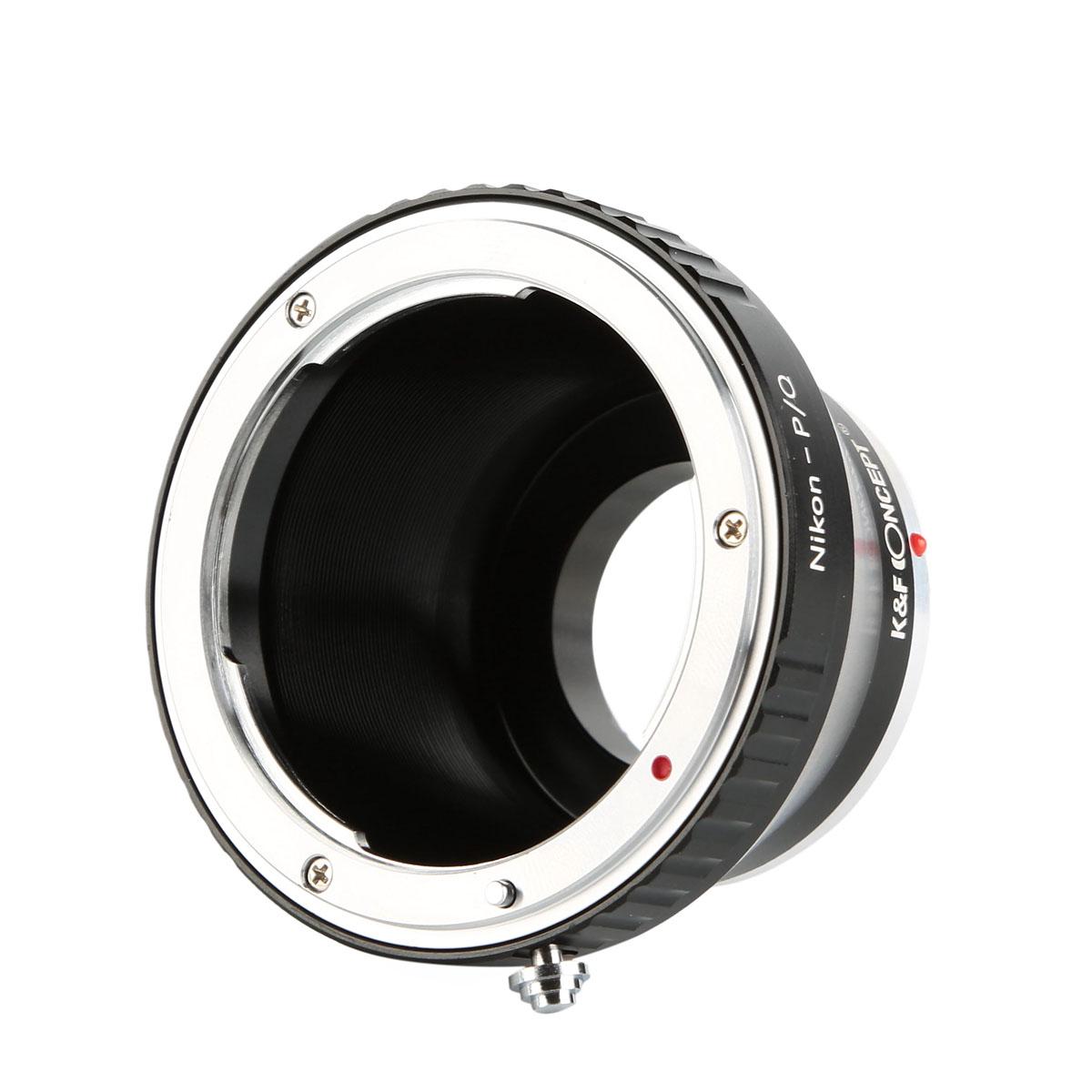 Adaptador de montura de lentes Nikon F a Pentax Q Adaptador de lente K&F Concept M11161