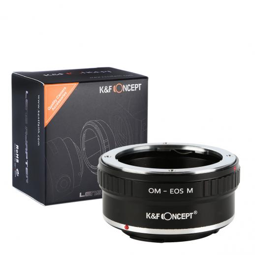 Olympus OM Lenses to Canon EOS M Camera Mount Adapter - KENTFAITH