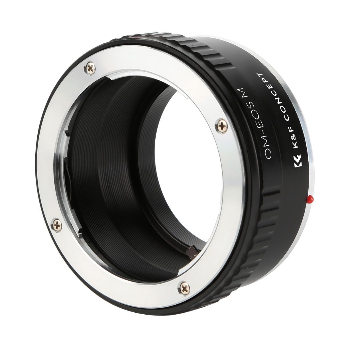 K&F Concept Olympus OM Lenses to Canon EOS M Camera Mount Adapter