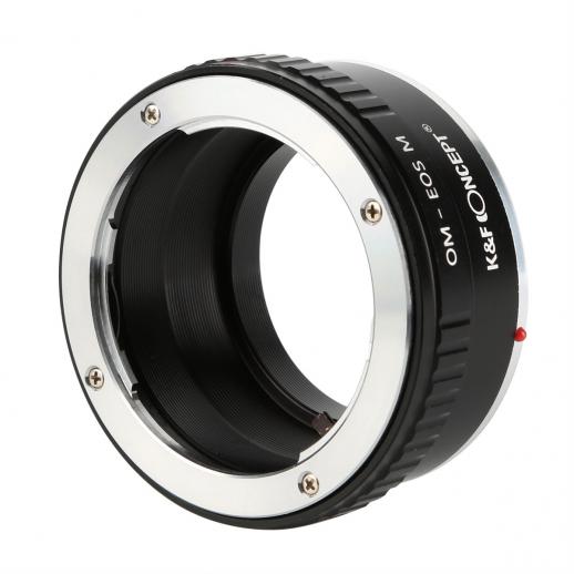 Olympus OM Lens to Canon EOS M M2 EF-M Mirrorless Mount Camera Adapter Ring 