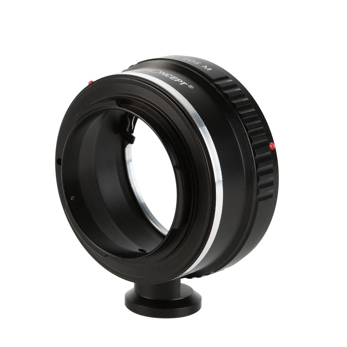 Olympus OM Lenses to Canon EOS M Camera Mount Adapter with Tripod Mount