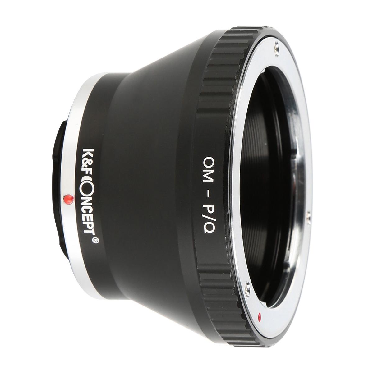 K\u0026F Concept Olympus OM Zuiko Lenses to Pentax Q Camera Mount Adapter