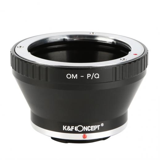 Olympus OM レンズマウントアダプターの Pentax Q カメラ 三脚座付 ...