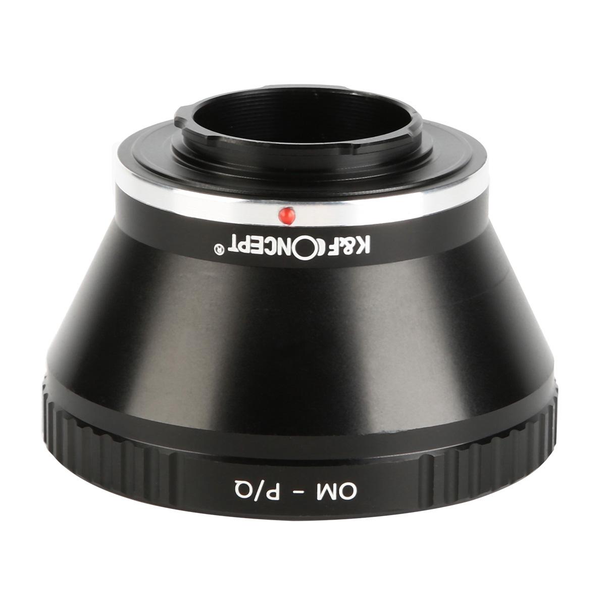 Lentes Olympus OM Zuiko a adaptador de montura de lente Pentax Q K&F Concept M16161 Adaptador de lente