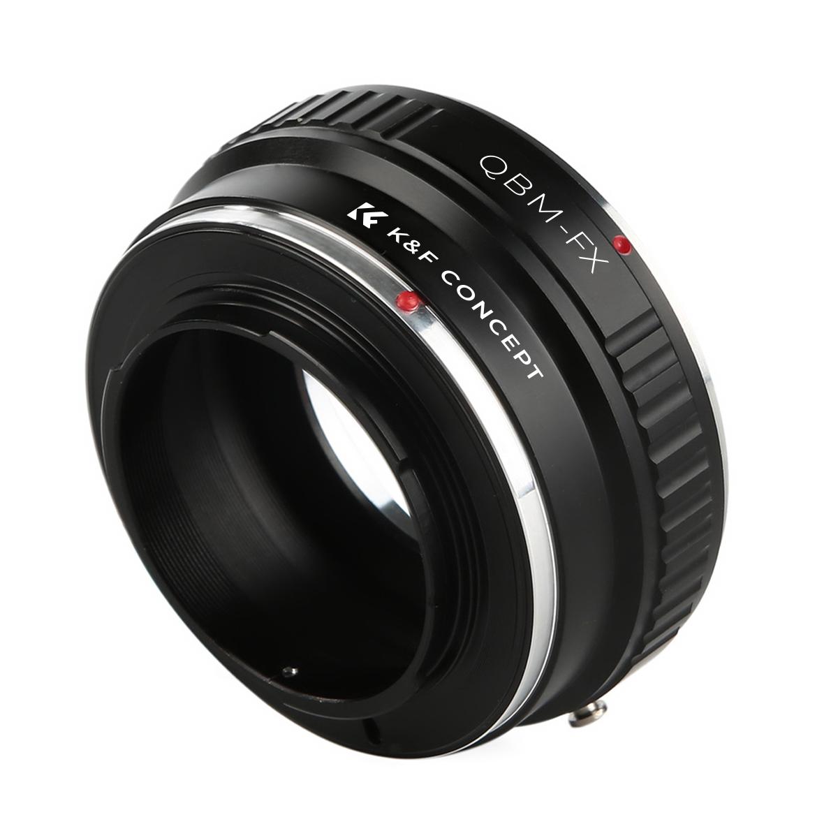 K&F Concept M37111 Rollei QBM Lenses to Fuji X Lens Mount Adapter For DSLR KENTFAITH