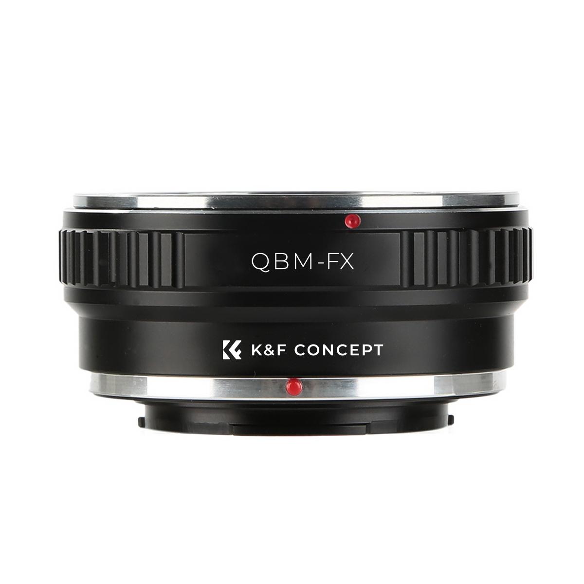 K&F Concept M37111 Rollei QBM Lenses to Fuji X Lens Mount Adapter For