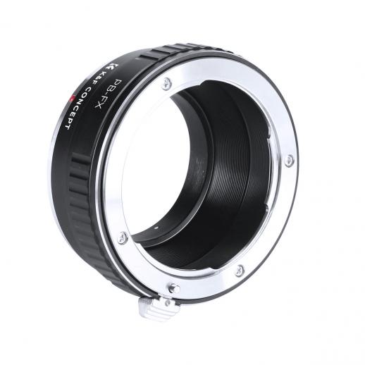 Lentes Praktica B para adaptador de montagem de lente Fuji X K&F Concept M30111 Adaptador de lente