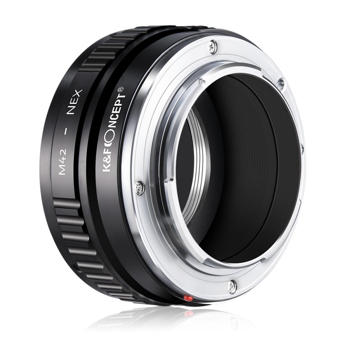 Lens Mount Adapter M42 to NEX Ⅱ Copper Adapter Compatible with M42 Screw Mount Lens Sony NEX Camera