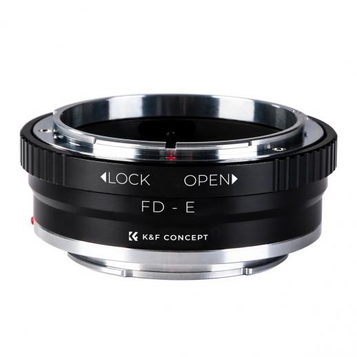Canon FD Lenses to Sony E Mount Camera Copper Adapter - KENTFAITH
