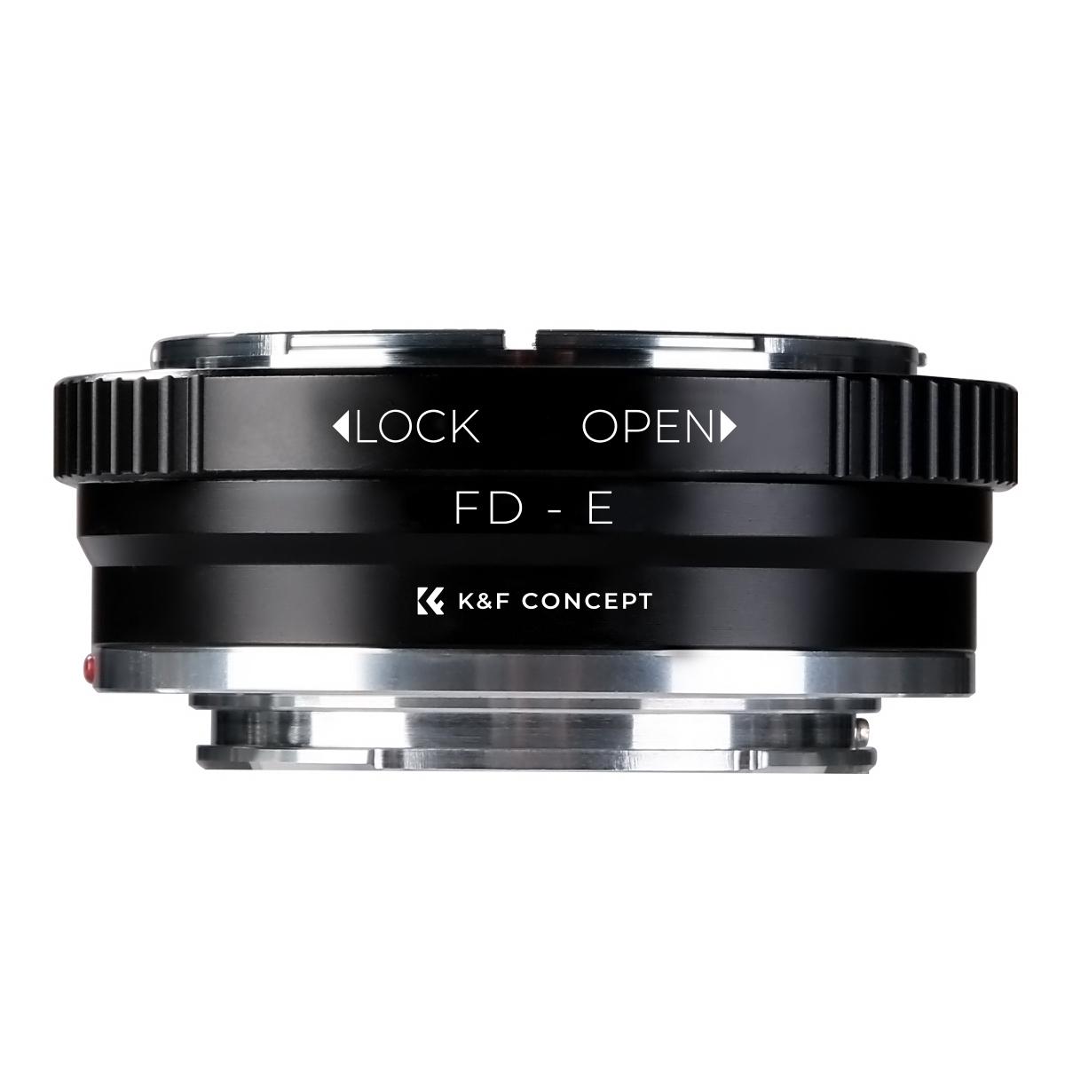 Lens Mount Adapter FD to NEX Copper Adapter Compatible with Canon FD FL