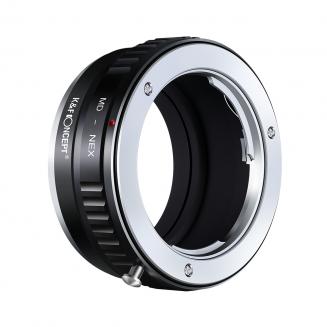 Lens Mount Adapter Compitable with Minolta MD MC Lens to NEX E-Mount Camera Body with Brass Material Version 2
