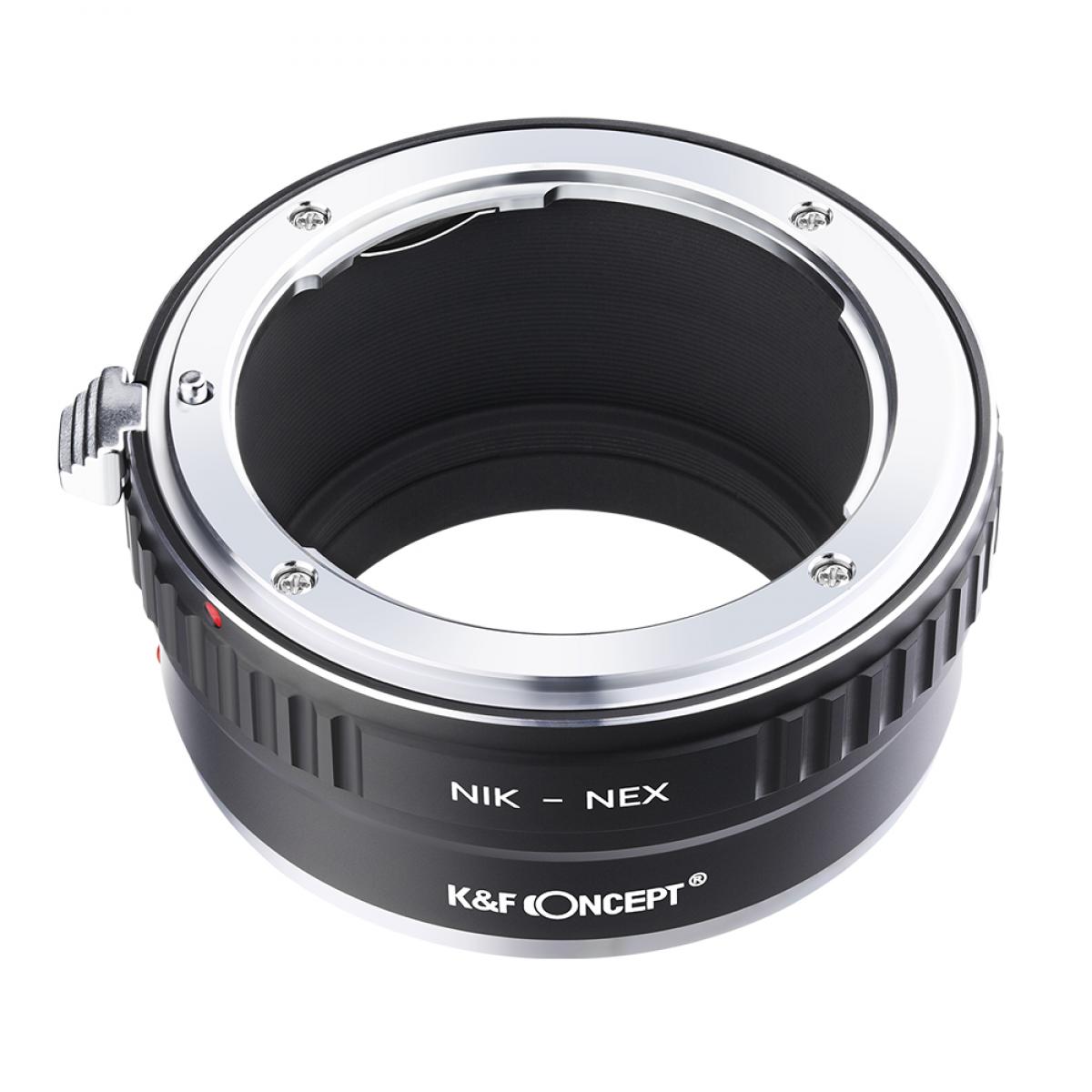 Nikon F レンズマウントアダプターの Sony E カメラ NIKF-E - K&F Concept