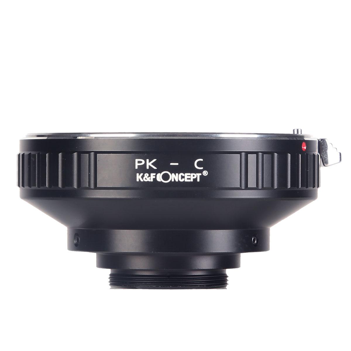 Pentax K Lenses to C Lens Mount Adapter K&F Concept M17231 Lens Adapter
