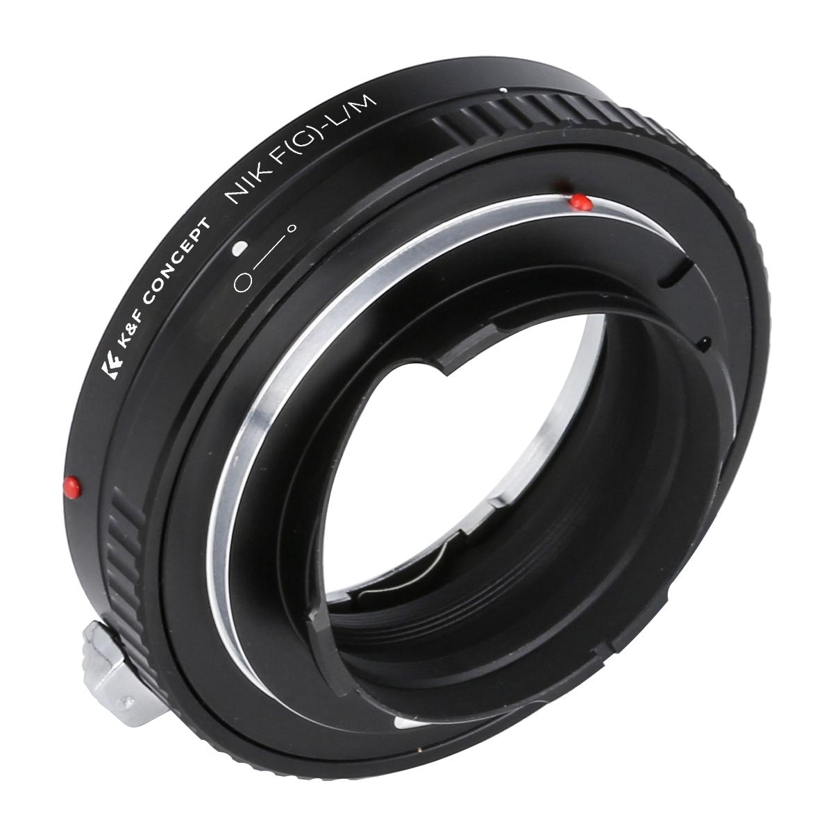 K&F Concept M18151 Nikon G/F/AI/AIS/D Lenses to Leica M Lens Mount Adapter