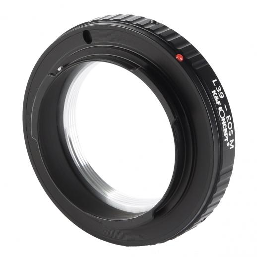 Leica M39 LTM L39 39mm Mount Lens to Canon EOS-M EF-M Camera Body KECAY 39MM-EOSM Lens Mount Adapter fit EOS M1 M2 M3 M10 Mirrorless Cameras 