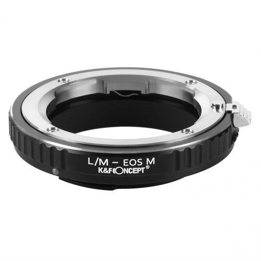 Adaptador de montagem de lente Leica M para Canon EOS M Adaptador de lente K&F Concept M20141