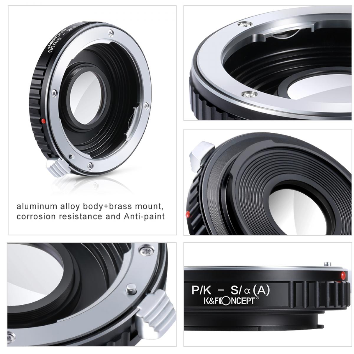 K&F Concept M42271 Pentax K Lenses to Sony A Lens Mount Adapter - K&F ...