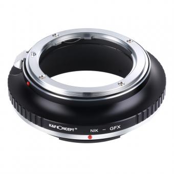 Nikon AI, AI S, F Series Mount Lens to Fuji GFX Series Camera Body Camera Lens Mount Adapter K&F Concept Lens Adapter