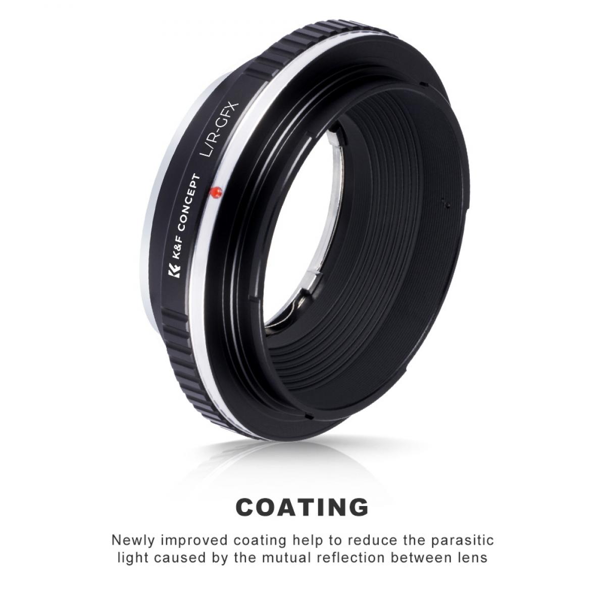 Fuji Mount Adapter M21211 Leica R to Fuji GFX Lens KENTFAITH