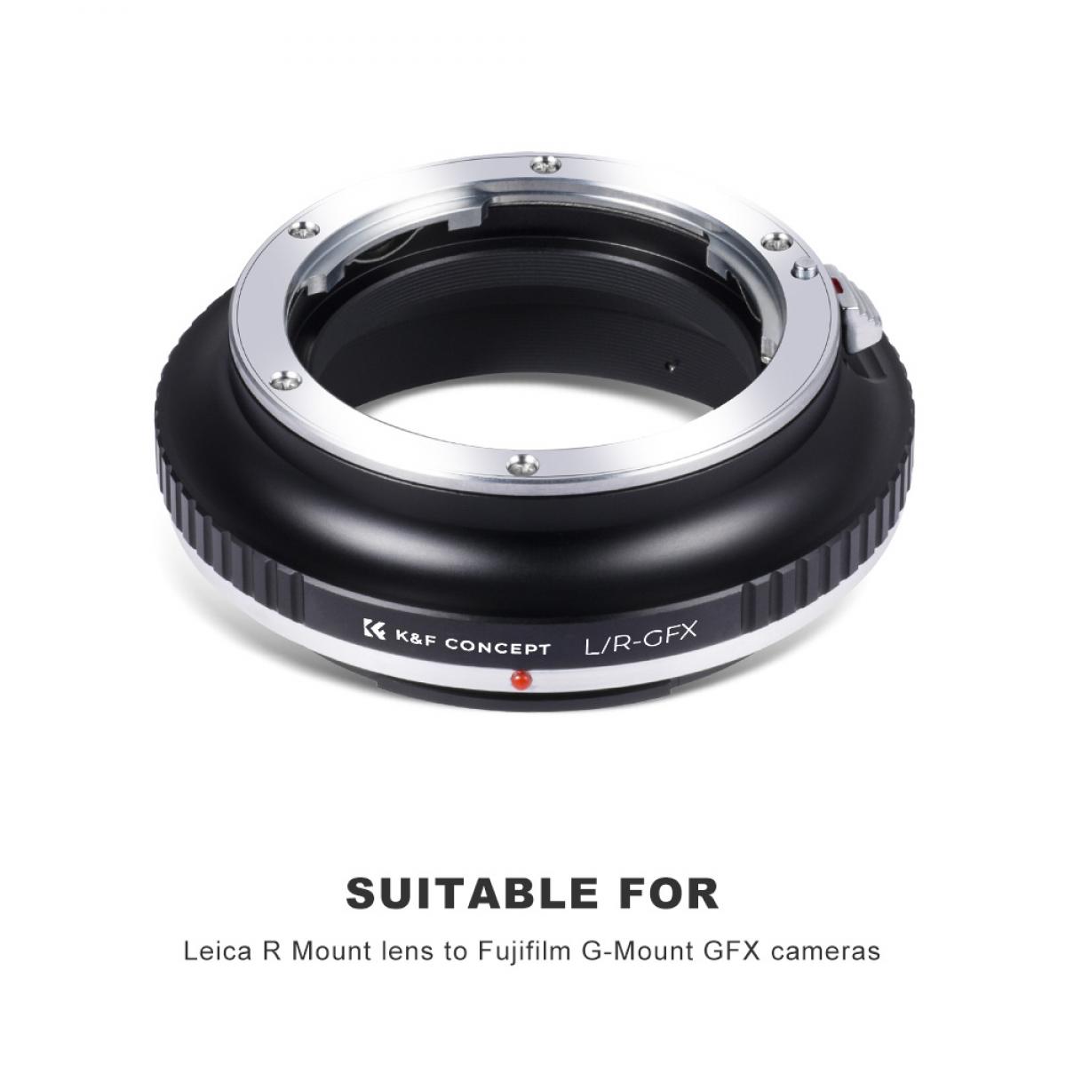 Fringer C645-GFX II Bague D'adaptation D'objectif pour Contax 645 Lens pour Fuji Fujifilm GFX Montage Caméra GFX100 100S GFX50S GFX 50R 50S II