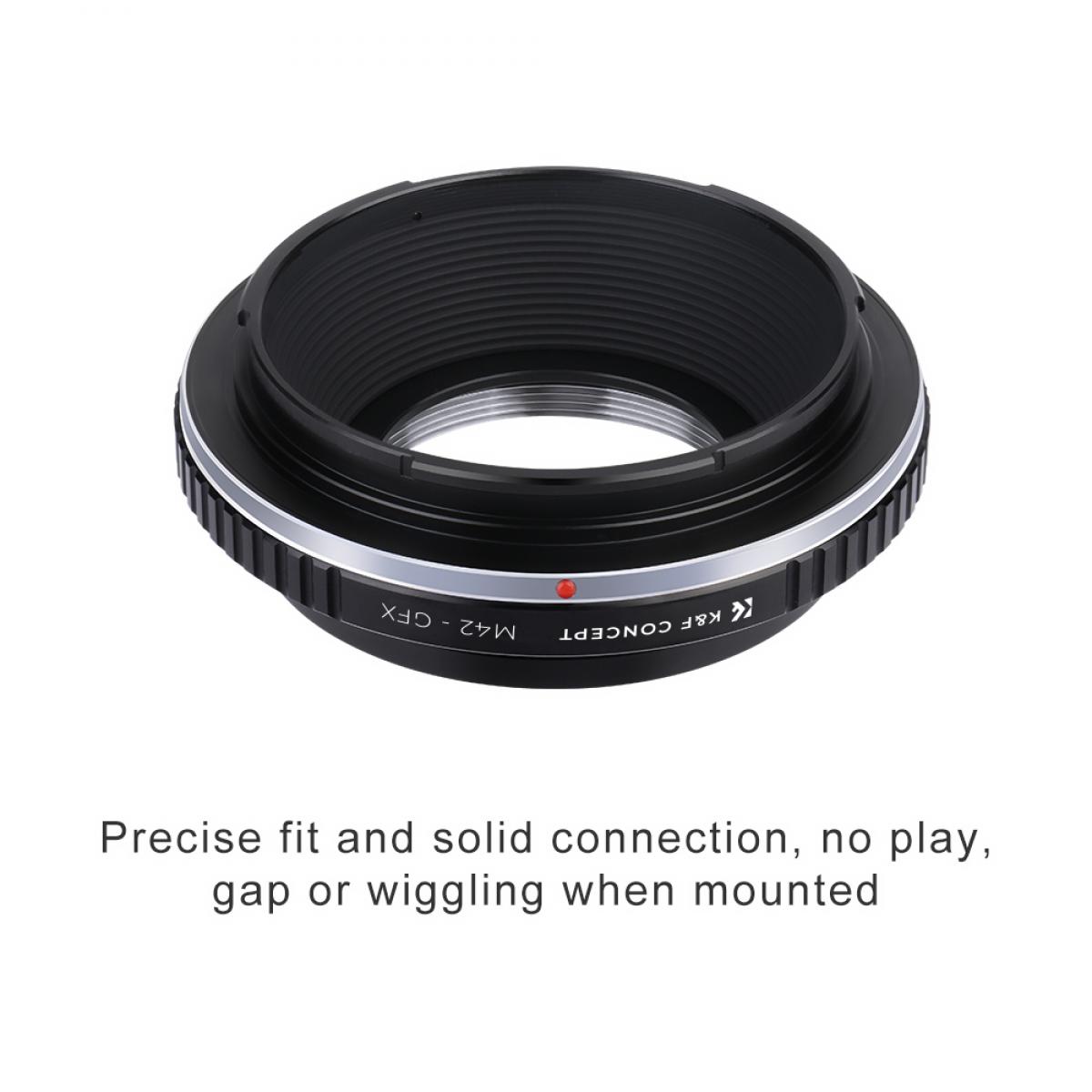 K&F Concept M10211 M42 Lenses to Fuji GFX Lens Mount Adapter KENTFAITH
