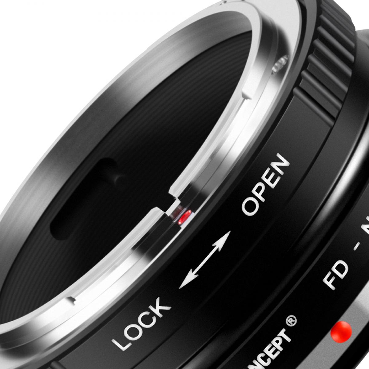 FD FL Lens to Nikon Z6 Z7 Camera K&F Concept Lens Mount Adapter Lens Adapter