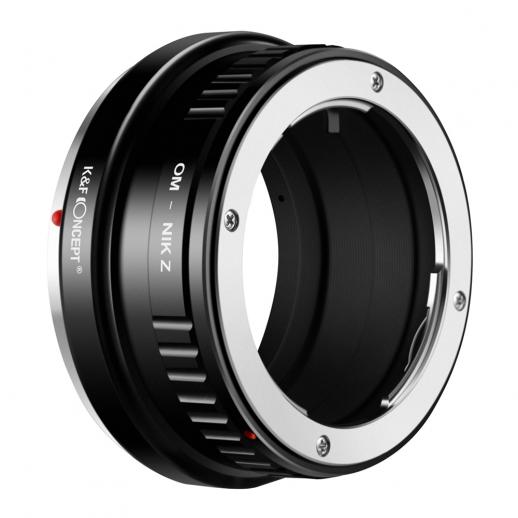 Olympus OM Mount Lens to Nikon Z6 Z7 Camera K&F Concept Lens Mount Adapter