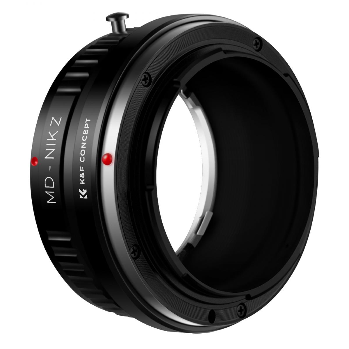 Minolta MD MC Mount Lens to Nikon Z6 Z7 Camera K&F Concept Lens Mount Adapter
