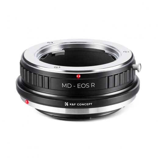 Lentes MD Minolta para adaptador de montagem de lente Canon RF K&F Concept M15194 Adaptador de lente