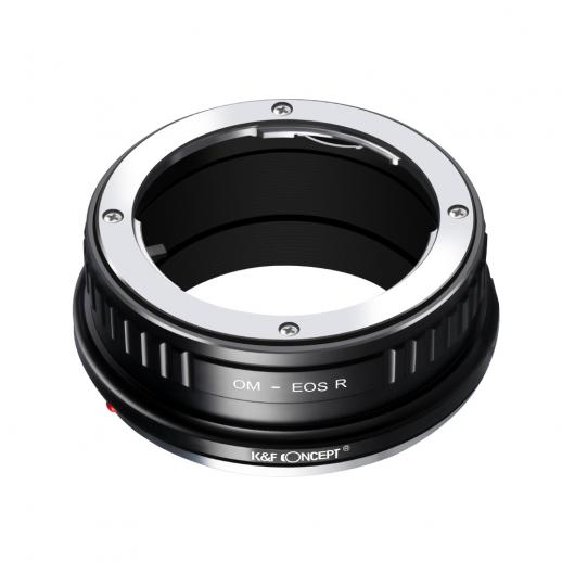 Olympus OM レンズマウントアダプターの Canon EOS R カメラ - K&F Concept