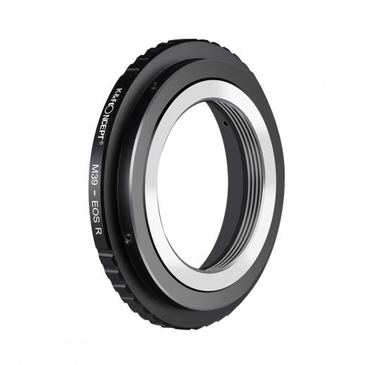 Leica M39 Lenses to Canon RF Lens Mount Adapter K&F Concept M19194 Lens Adapter, Non-SLR port M39