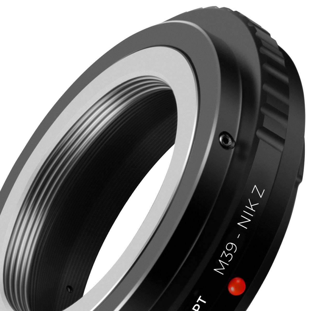 M39 Lenses to Nikon Z Lens Mount Adapter K&F Concept M19184 Lens Adapter Non-SLR port M39