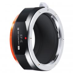 新製品：K＆F M12105 EOS-NEX PRO、2020年に新登場の高精度レンズアダプター（オレンジ）