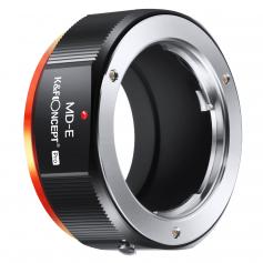 新製品：K＆F M15105 MD-NEX PRO、2020年に新登場の高精度レンズアダプター（オレンジ）