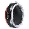 Canon EOS (EF/EF-S) D/SLR Lens to Micro Four Thirds (MFT, M4/3) Mount Mirrorless Camera Body with Matting Varnish Design Lens Adapter