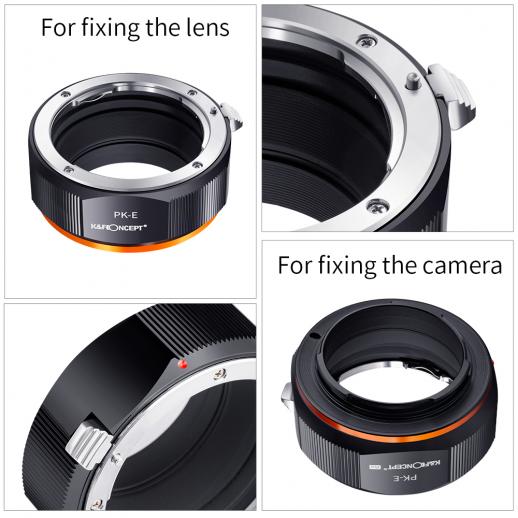 Amopofo PK-NEX Tilt Adapter for Pentax P/K Lens to Sony E NEX3 NEX5 NEX7 NEX-5N