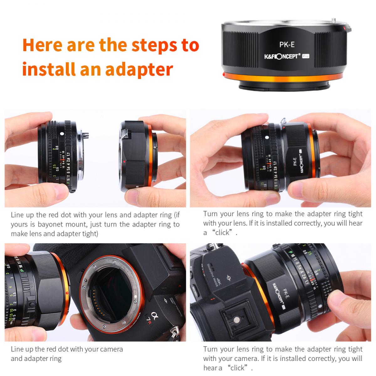 thumbnail image 2 of 49mm Macro Reverse Adapter Ring For Sony E-Mount Cameras (NEX-3, NEX-5, NEX-7, Etc.) 2 of 5