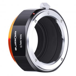 Nikon AI F Mount Lens to Micro Four Thirds (MFT, M4/3) Camera with Matting Varnish Compatible for Olympus Pen E-P1 P2 P3 P5 E-PL1