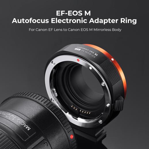 Canon EF レンズマウントアダプターの Canon EOS M マウント カメラ