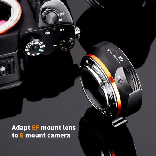 Canon EF レンズマウントアダプターの Sony E マウント カメラ, 電子, オートフォーカス
