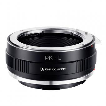 Lente Pentax K (PK) de foco manual PK-L para adaptador de lente de câmera digital Leica SL T Sigma FP Panasonic L-mount