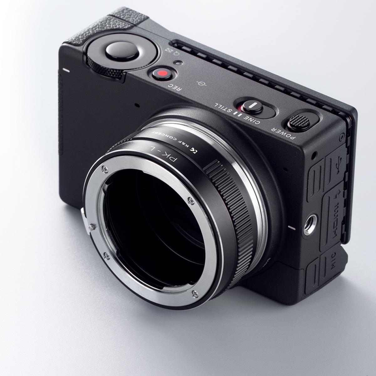 Pentax PK DA レンズマウントアダプターの Lマウント カメラ - K&F Concept