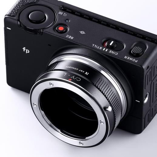 C/Y-L Manual Focus Contax/Yashica (C/Y) Lens to Leica SL T Sigma FP  Panasonic L-mount digital camera Mount Adapter - KENTFAITH