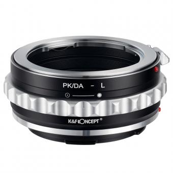 PK/DA-L Manual Focus Pentax K(PK/DA) Lens to L Mount Camera Body Lens Mount Adapter