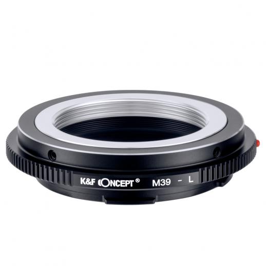 Lens Mount Adapter M39-L Manual Focus Compatible with M39 Lens to L Mount Camera Body