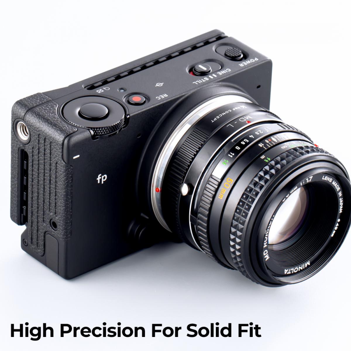 Fotodiox レンズマウントアダプター M42 (42mm x1ねじ) Minolta SR、MC MDマウントカメラ Minolta