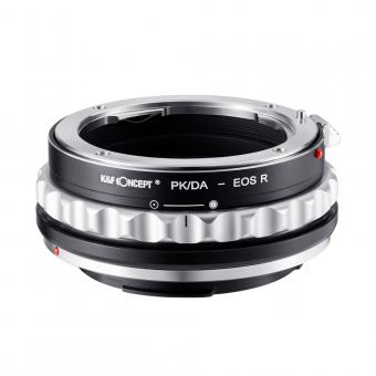 Pentax (PK/DA) Lens to Canon RF Mount Camera High Precision Lens Adapter, PK/DA-EOS R